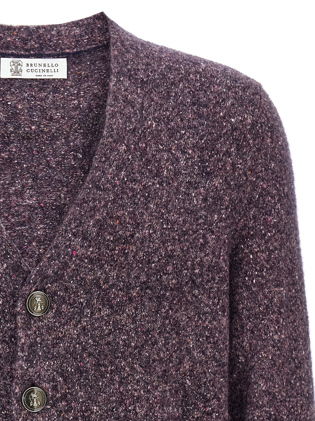 Brunello Cucinelli Buttoned Cardigan Sweaters and Cardigans - Purple | e59db34e7433c22ddac70ce92ea9d93e944ca868