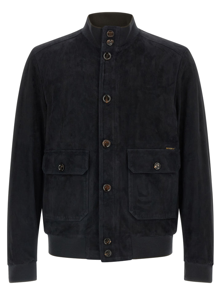 Moorer Carlos Puffer Jackets - Blue | ccbe968c3741f732e612219488be1b7bf51483e1