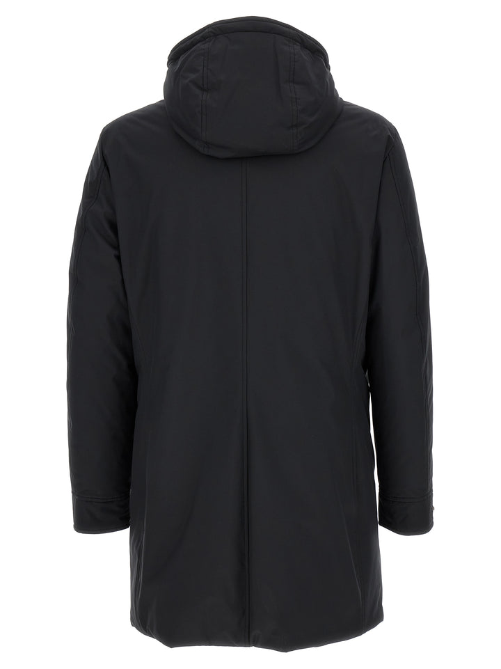 Moorer Vermont Puffer Jackets - Blue | 157b9100c8205ff829f5c1659dd9036eb250a42e