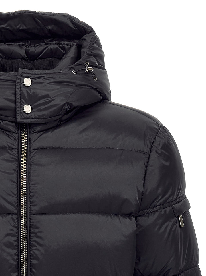 Moorer Brett Puffer Jackets - Blue | ae672d1c655a449cf0984c731e688344d1370b8d