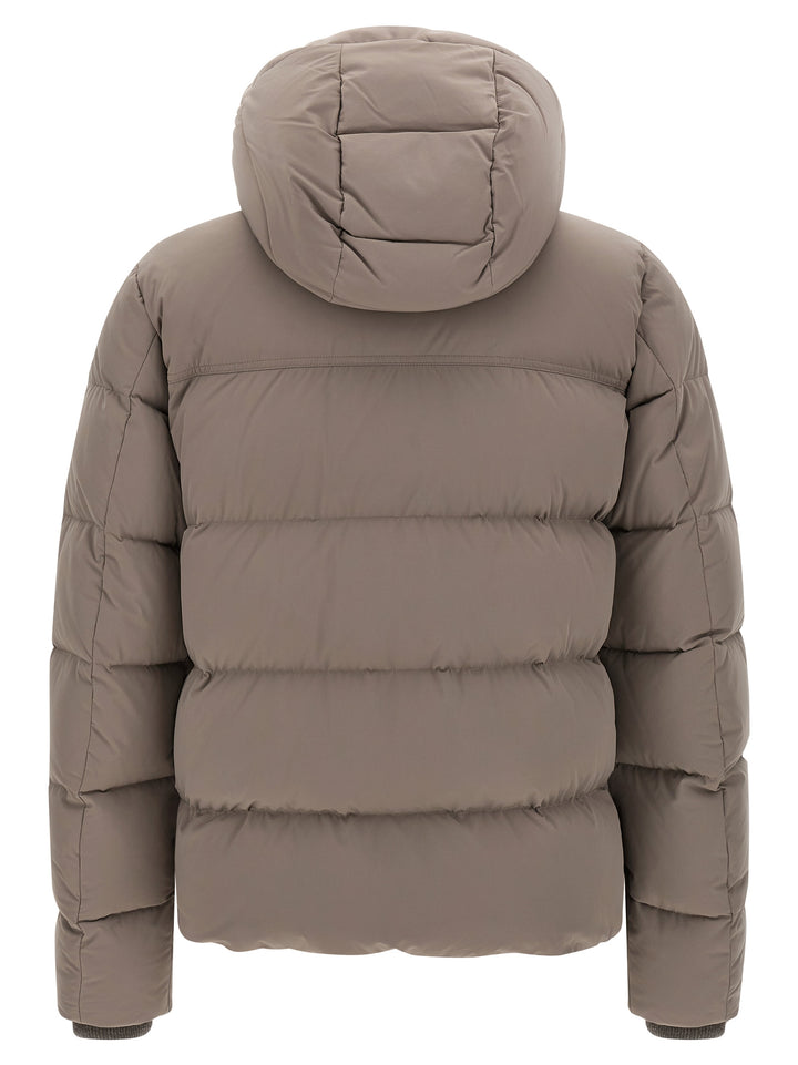 Moorer Alarick Puffer Jackets - Gray | 9cfd094d074bf69402f644e250661534d28e736d