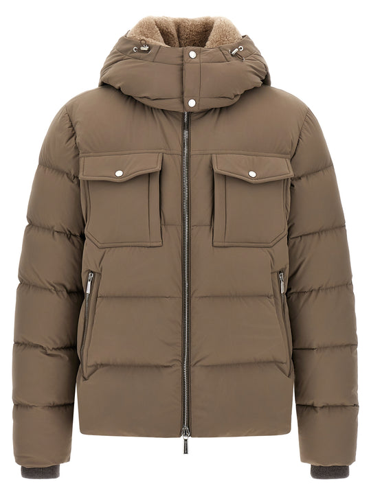 Alarick Puffer Jackets Brown