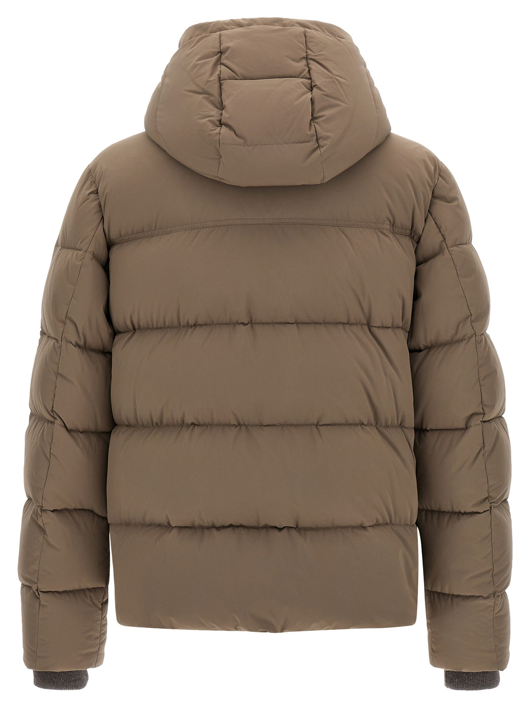 Moorer Alarick Puffer Jackets - Brown | 25ae4255a0bc522eff2c3d46ab229fb28e4cf21c
