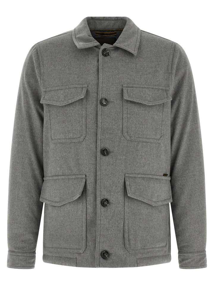 Moorer Monti Puffer Jackets - Gray | ce4d509aeee1ea0dae693ad6a168888d80d9e44e