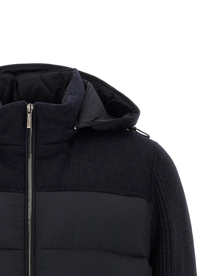 Moorer Allori Puffer Jackets - Blue | de331ced8b28078a1854be780db0af37e9270e8d
