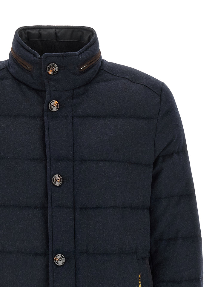 Moorer Nolde-Ls9 Puffer Jackets - Blue | 5a675a4e5e1986186a3cbea3a859408686655ac1