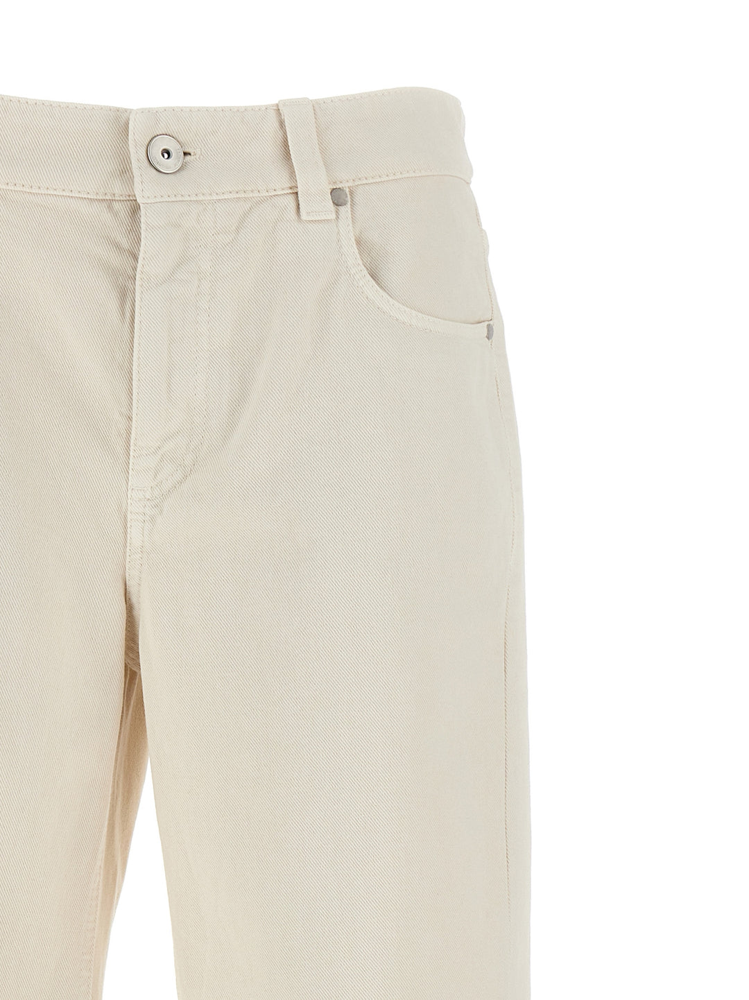 Dyed Jeans Beige