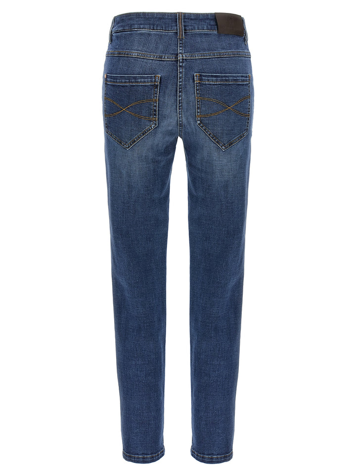 Brunello Cucinelli Monile Jeans - Blue | 6af29632e1ee045c610a45e77bfda5e62b60c4c3