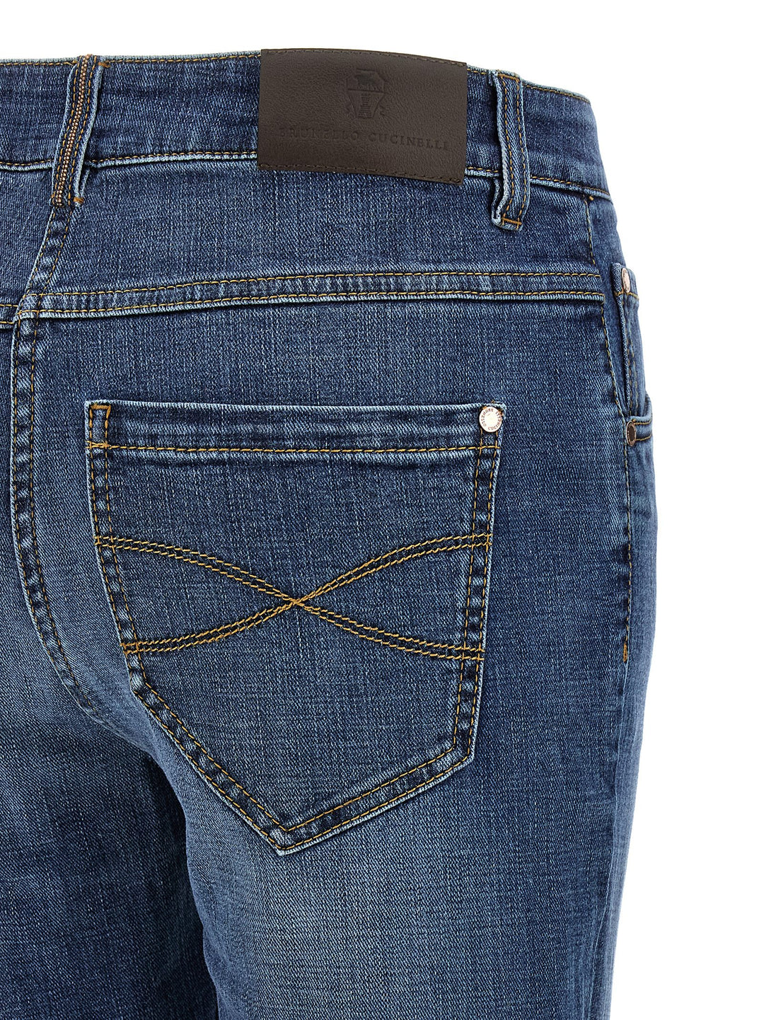 Brunello Cucinelli Monile Jeans - Blue | f5fc5505a7ba2b1024b2018d313a15ab571fa0fd