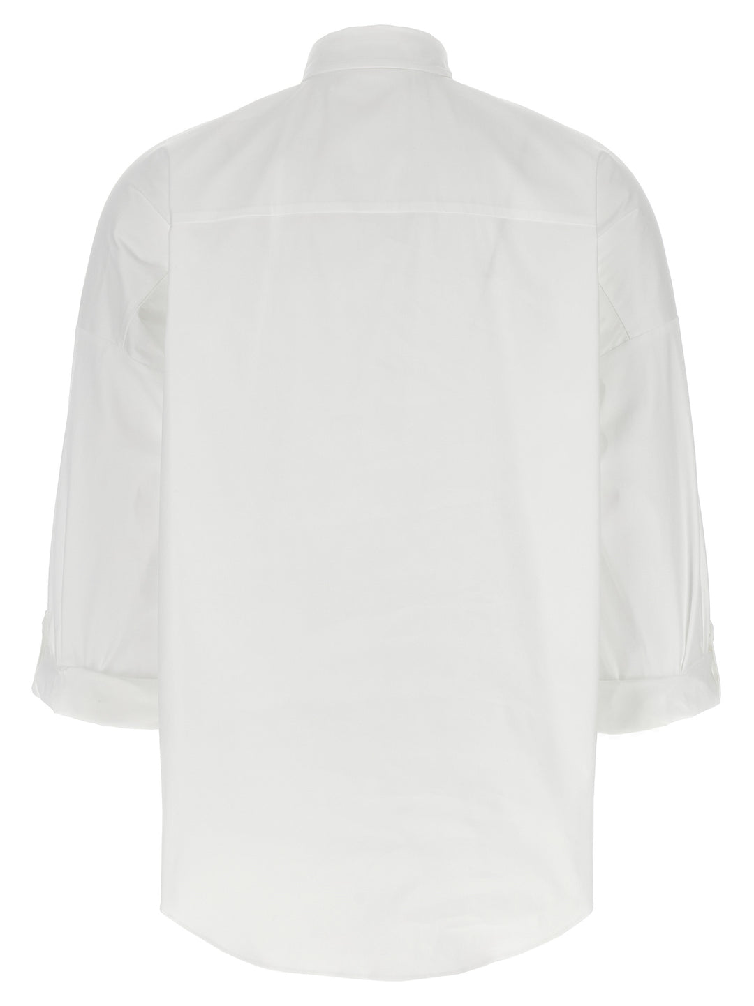 Brunello Cucinelli Shiny Trim Shirt and Blouse - White | f7b48312dcfb02ef73571c56a6385e5a0774d505