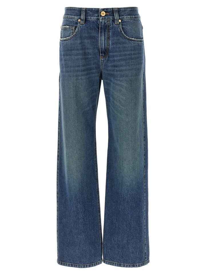Brunello Cucinelli Contemporary Loose Jeans - Blue | f6ae2475cef8ad508e3194557857cc14d29bf487