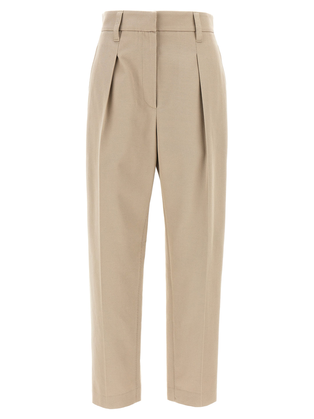 Canvas Pants Beige