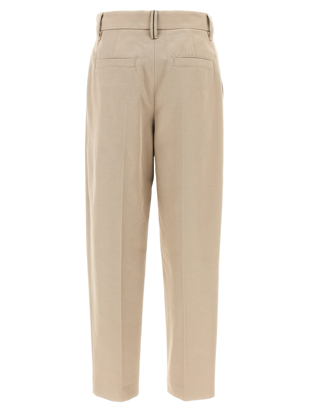 Canvas Pants Beige