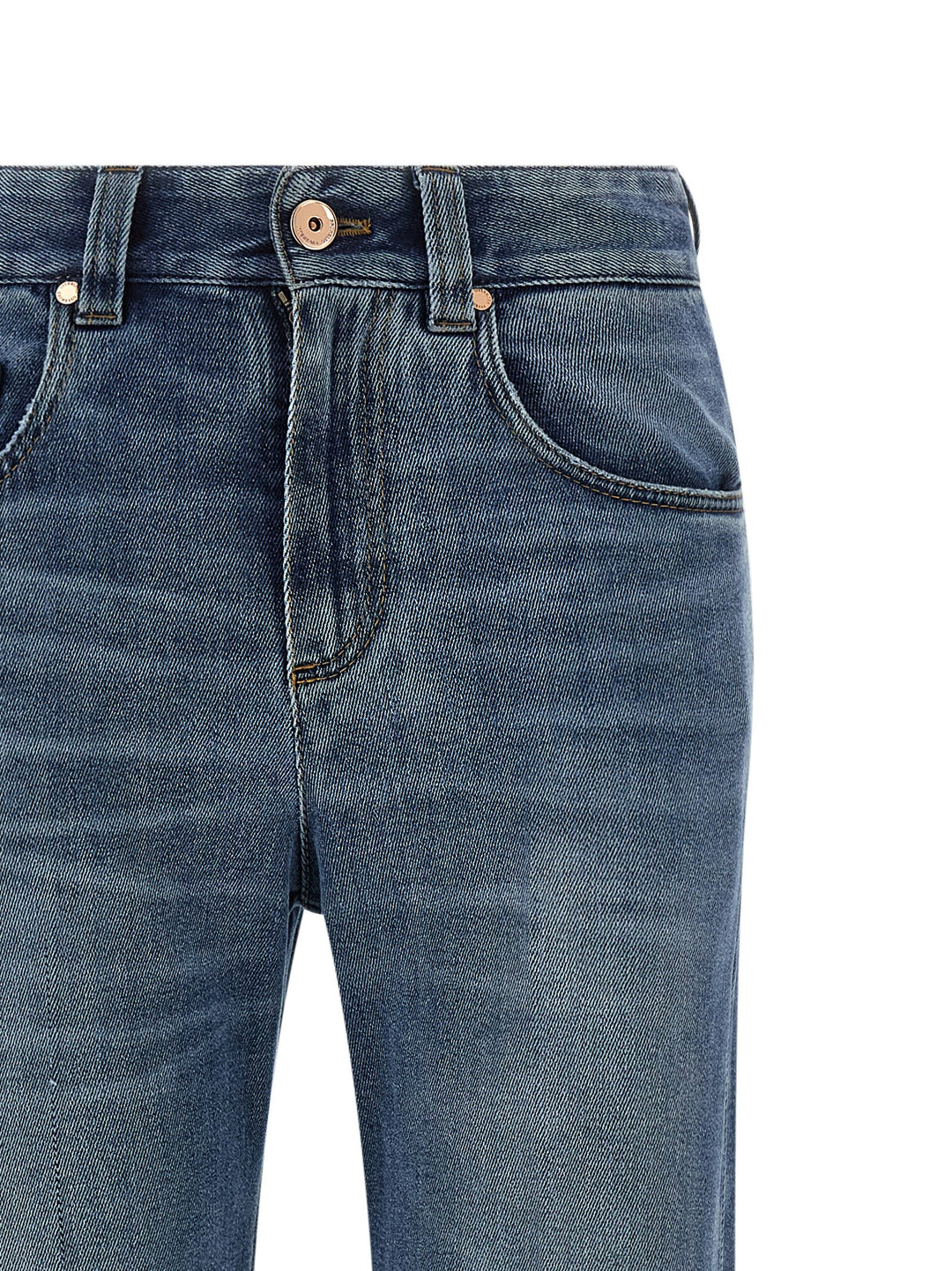 Brunello Cucinelli Contemporary Loose Jeans - Blue | 1c72d0e6720bfcb612f2c3f8079c83379fe4d002