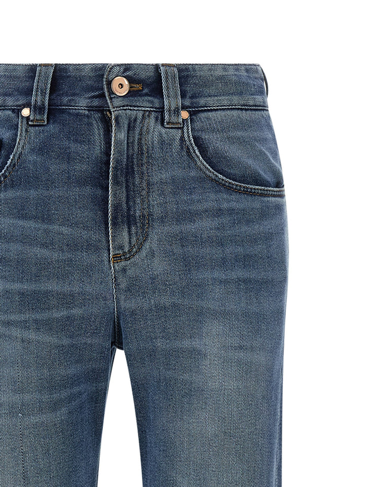Brunello Cucinelli Contemporary Loose Jeans - Blue | 1c72d0e6720bfcb612f2c3f8079c83379fe4d002