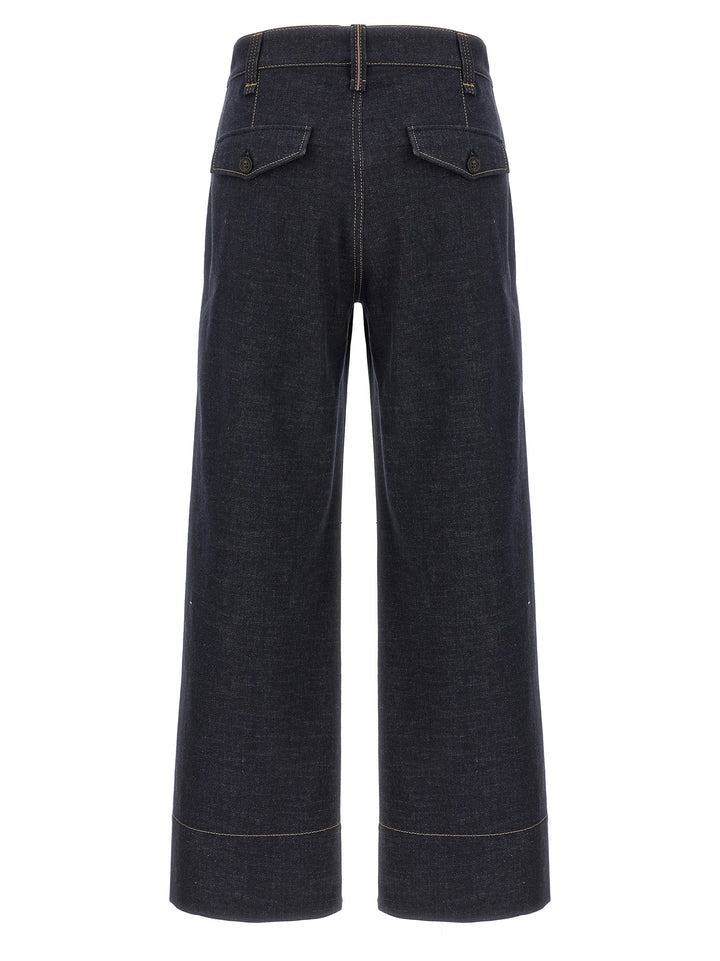 Brunello Cucinelli Sartorial Square Jeans - Blue | d3a9a5040c621797b2294f84d2788e536be4ac28