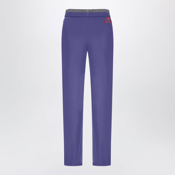 Royal Blue Jogger Trousers In Technical Poplin