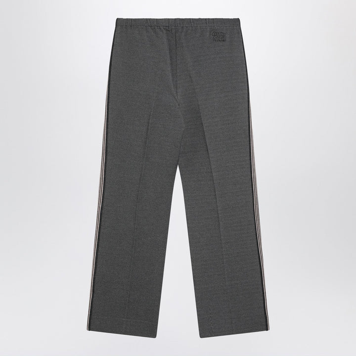 Miu Miu Pants - Grey | a6fb23436c1bda1b0fe3e58af9ce7d3720fda4d9