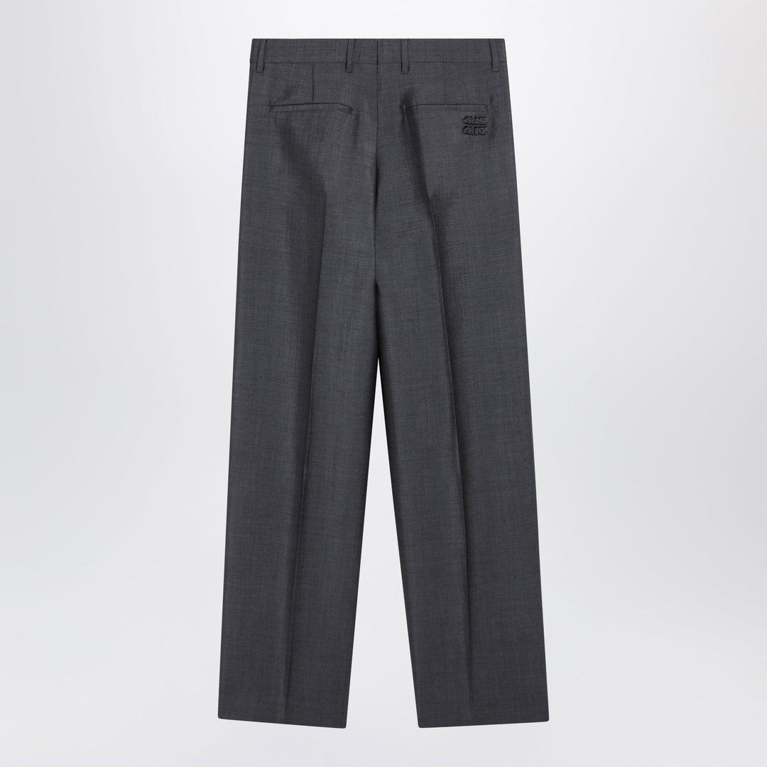 Miu Miu Pants - Grey | 572b34cab01530fa16adf9228fe1d978255bf5e4