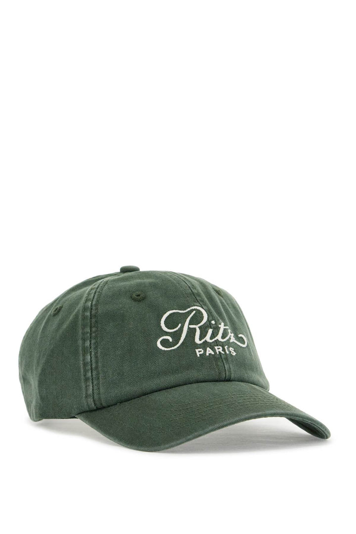 Baseball Cap With Embroidered Logo