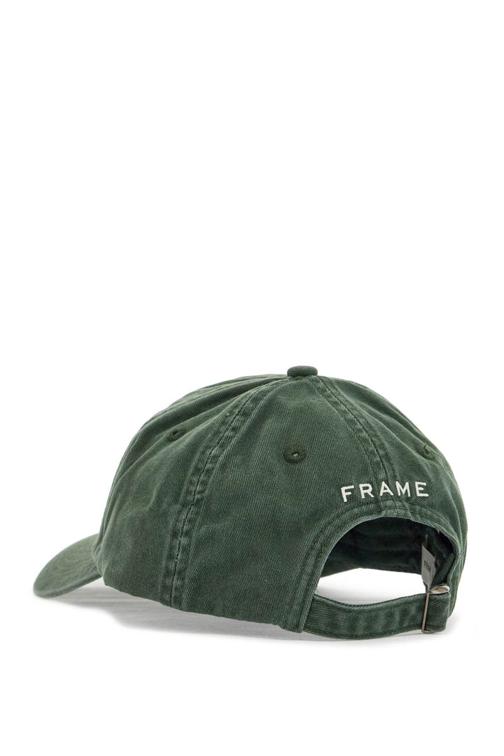 Baseball Cap With Embroidered Logo