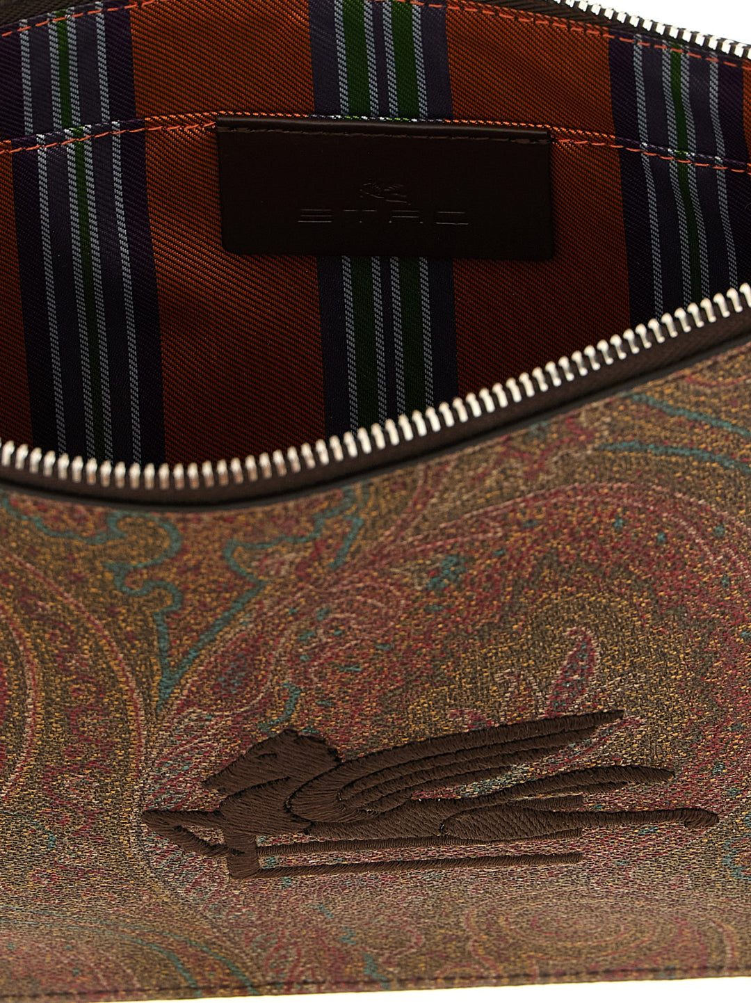 Etro Essential Arnica Clutch - Brown | 5ae14afd5f7a53242ecbd0190df3ade9d830f181