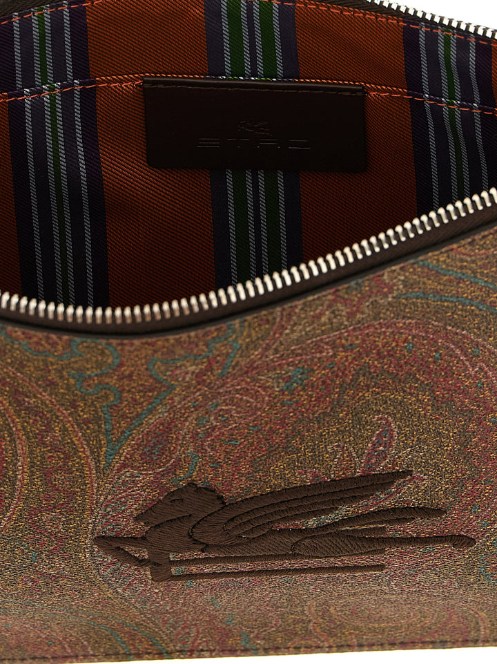 Etro Essential Arnica Clutch - Brown | 5ae14afd5f7a53242ecbd0190df3ade9d830f181
