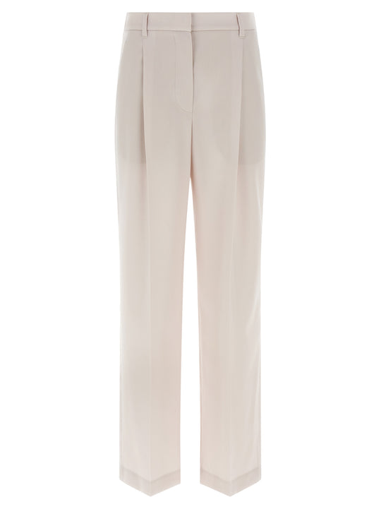 Wool Pants White