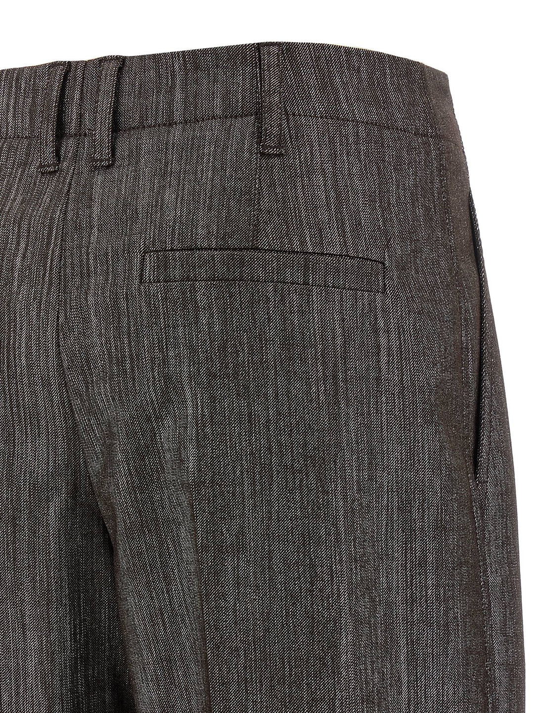 Brunello Cucinelli Lurex Pants - Brown | a8162c7ec917e15eaa05f9ee6adad88bf849ae5e