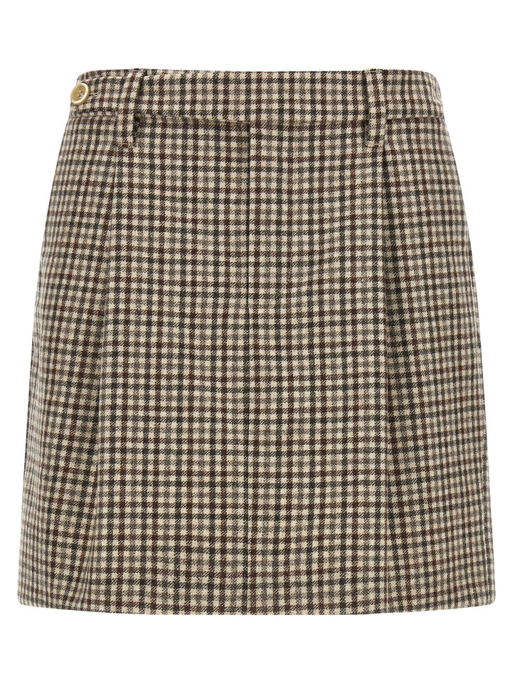 Brunello Cucinelli Mini Skirts - Beige | c5675d96fd77e4f6fd948341400be33a782eabbc