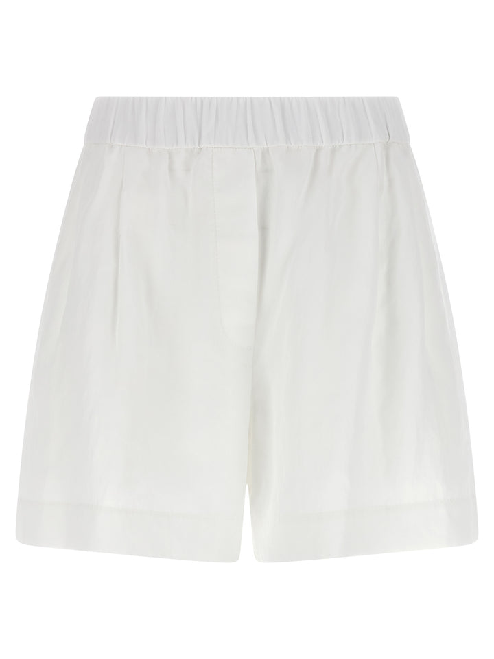 Brunello Cucinelli Baggy Bermuda and Short - White | f22d0b8117a1cf3c017885306e5f9ca312f78a23
