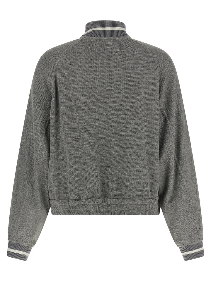 Brunello Cucinelli Sparkling Sweatshirt - Silver | 127e8771168043fcc286169147ec1cf7dfa5b054