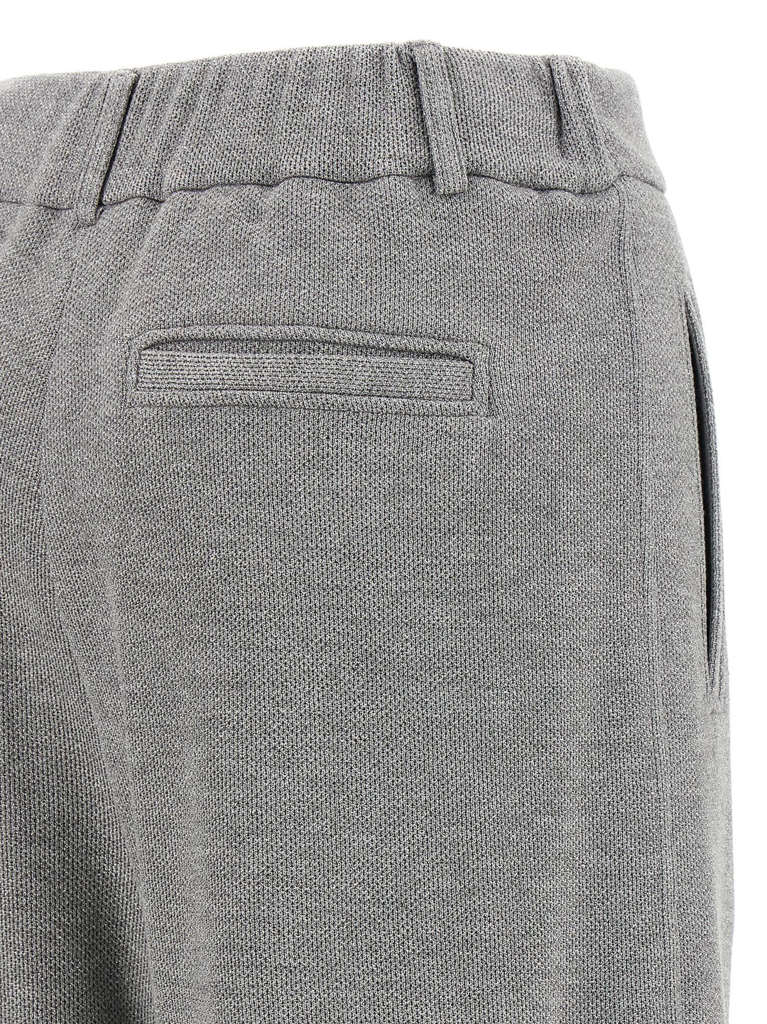 Brunello Cucinelli Lamé Pants - Silver | 3cd628195fdc633954d2a50b0e27d47afdf26bd5