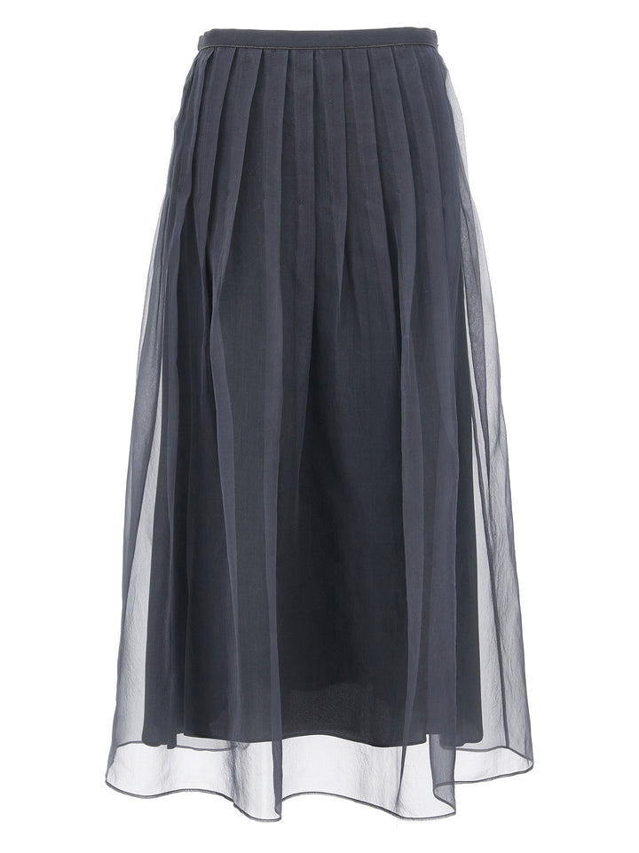 Tulle Skirt Skirts Gray