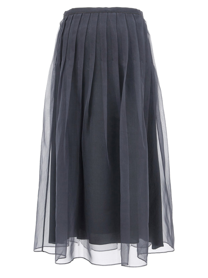 Tulle Skirt Skirts Gray