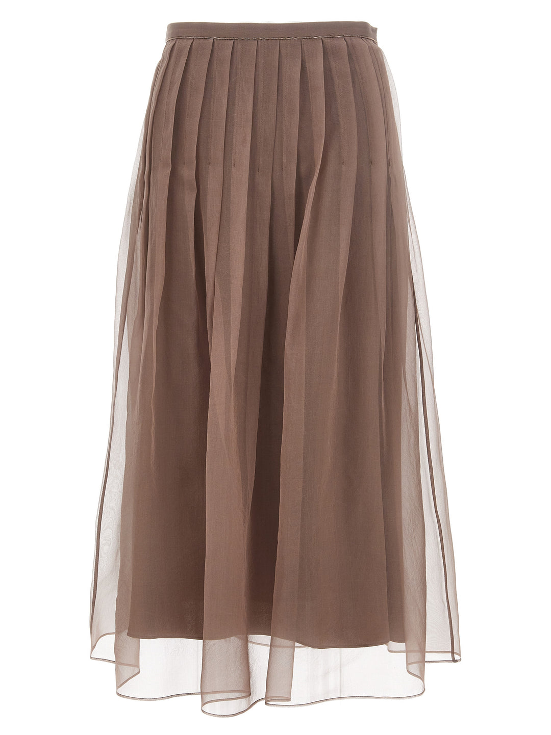 Tulle Skirt Skirts Brown