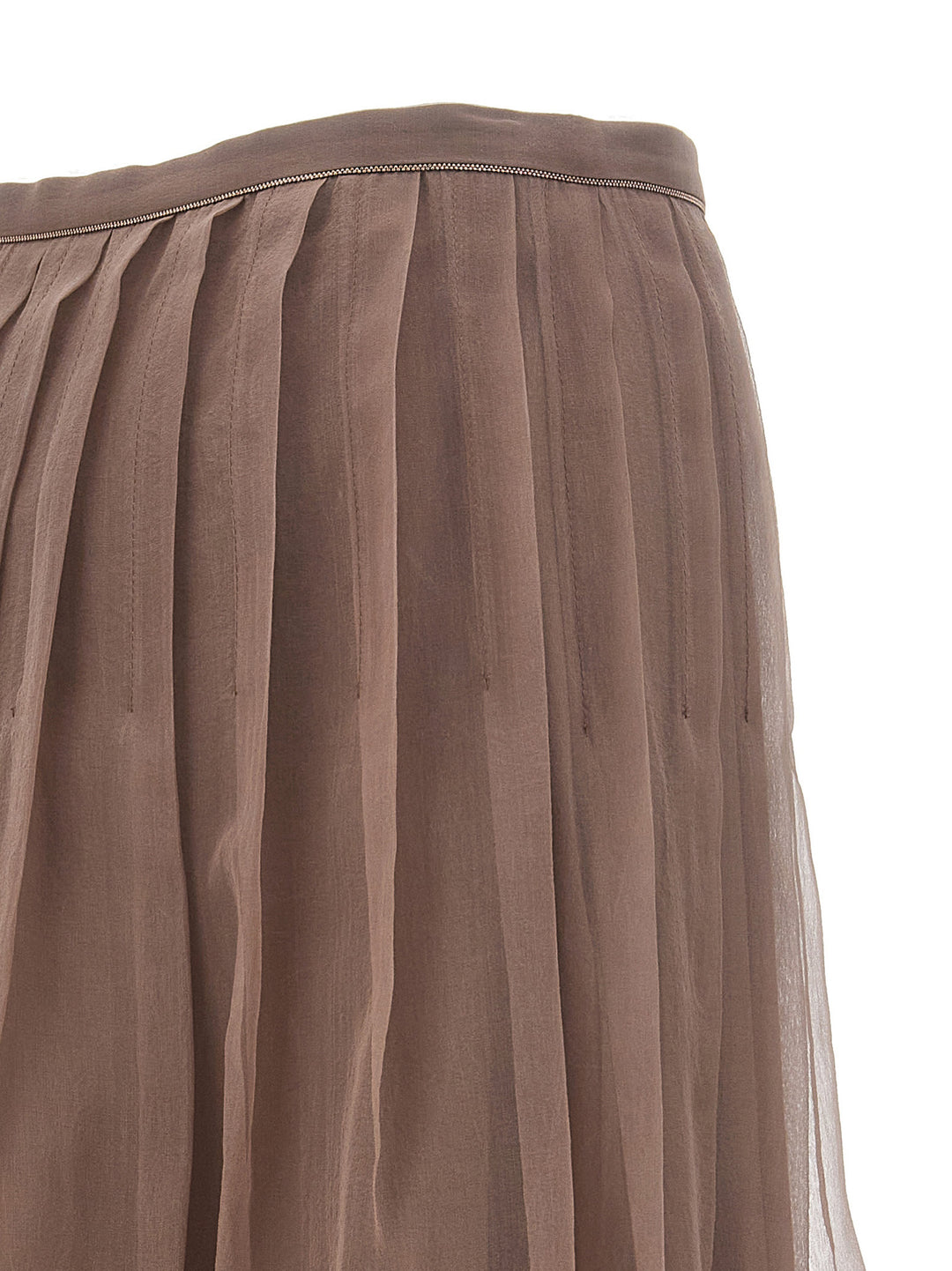 Tulle Skirt Skirts Brown