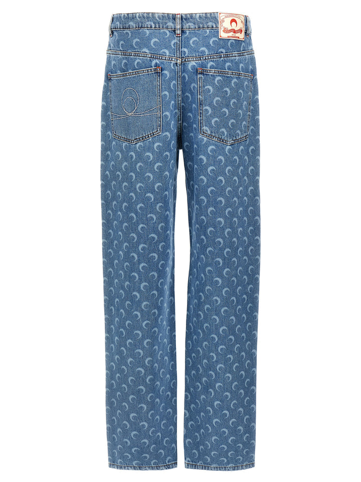 Moon Laser Jeans Light Blue