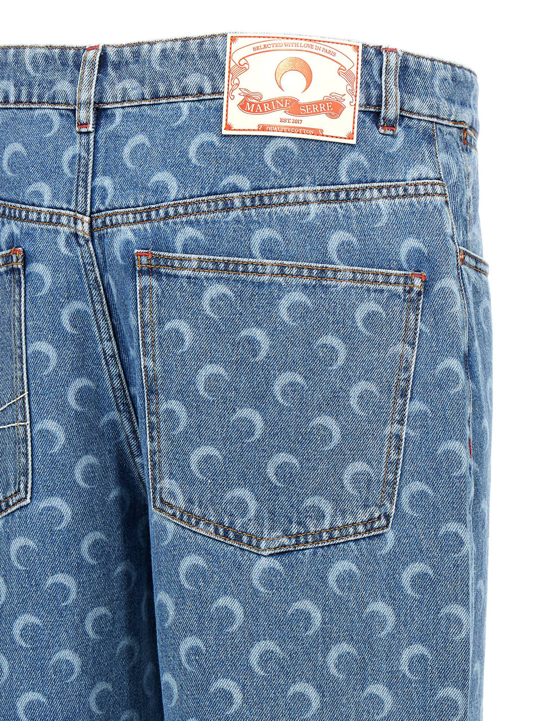 Moon Laser Jeans Light Blue