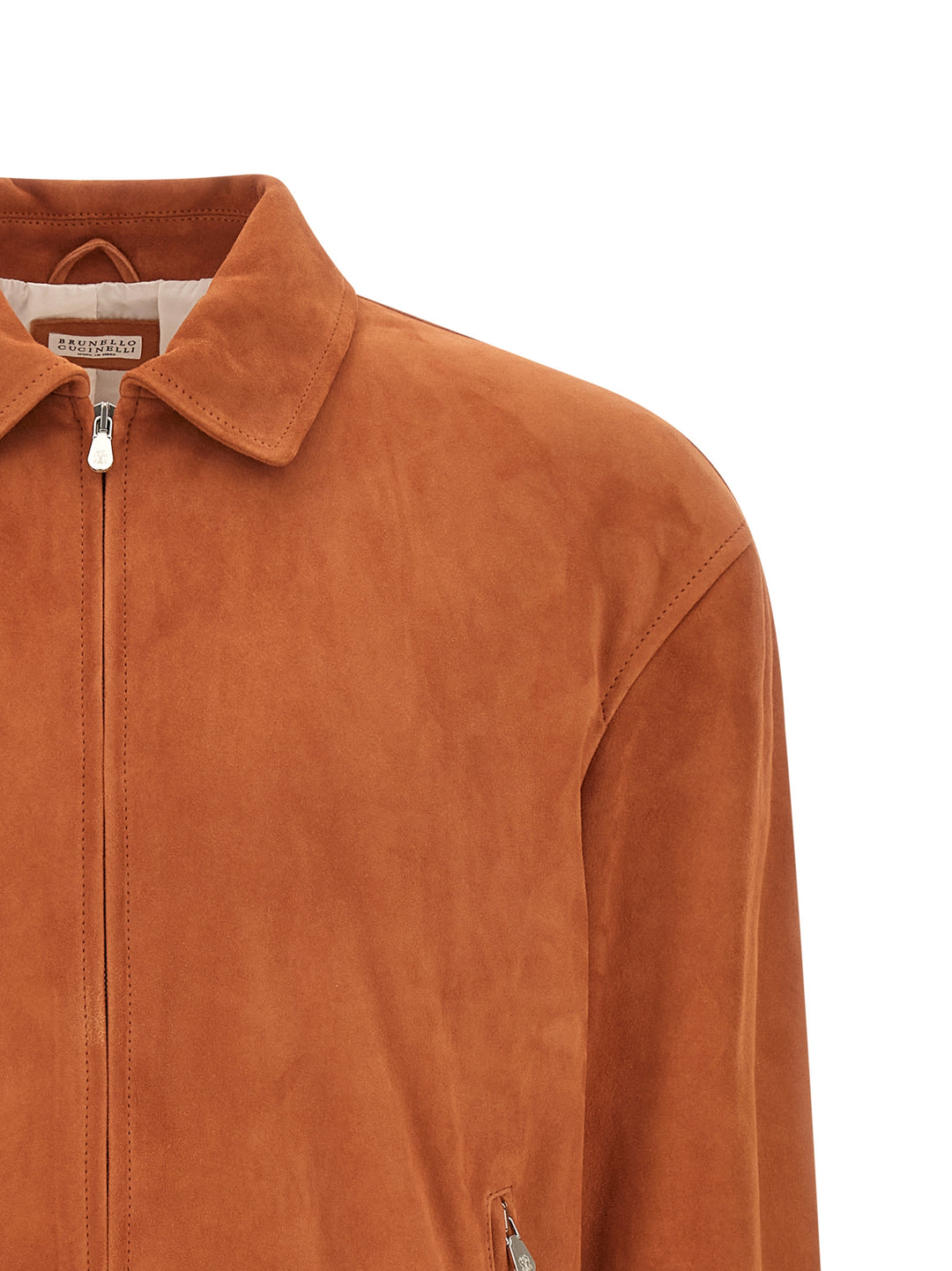 Brunello Cucinelli Country Puffer Jackets - Orange | 3cc78378cf71025779f12f179b1b89448886114a