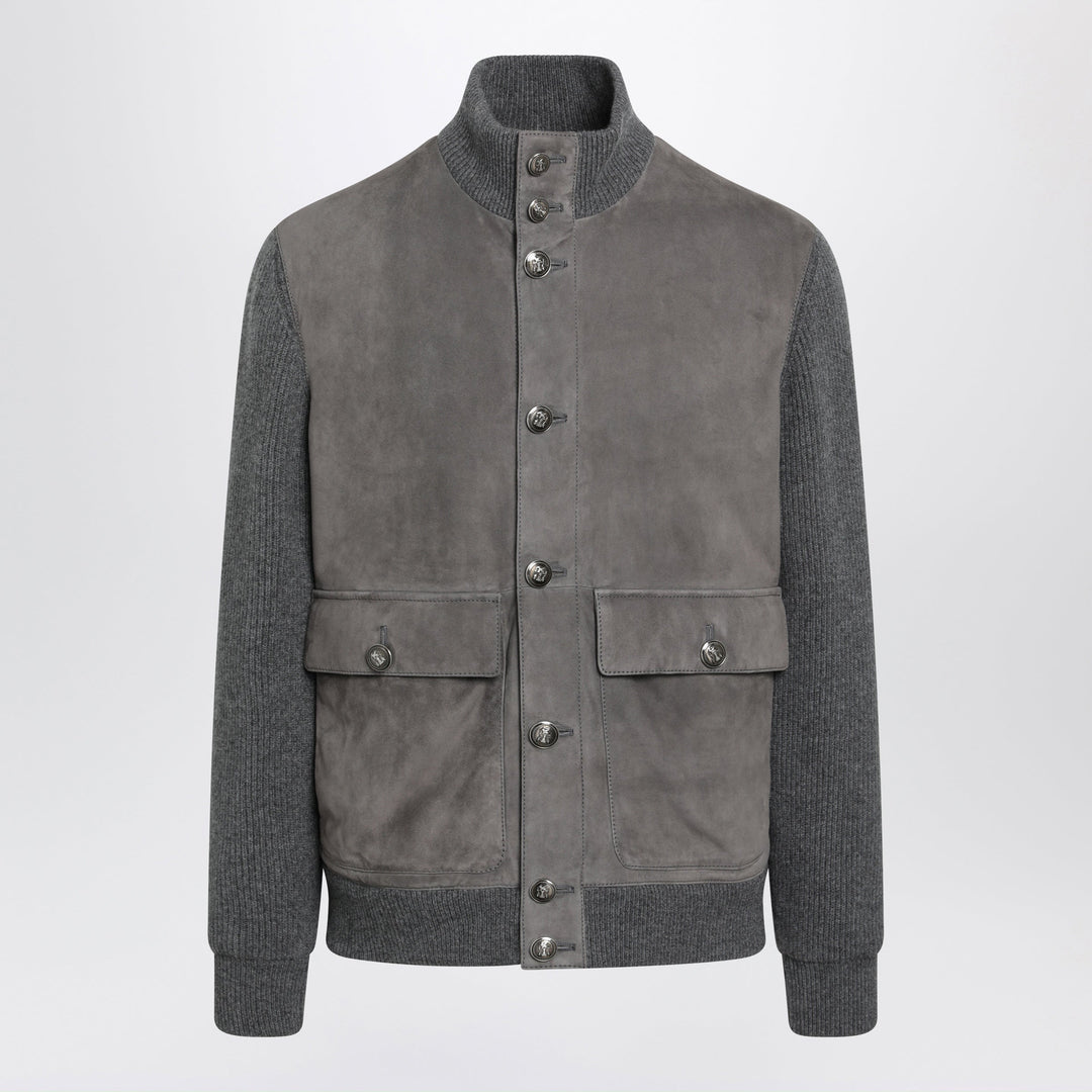 Brunello Cucinelli Coats & Jackets - Grey | c73cb2466e2c611bcc8a07468b72476c2827d312