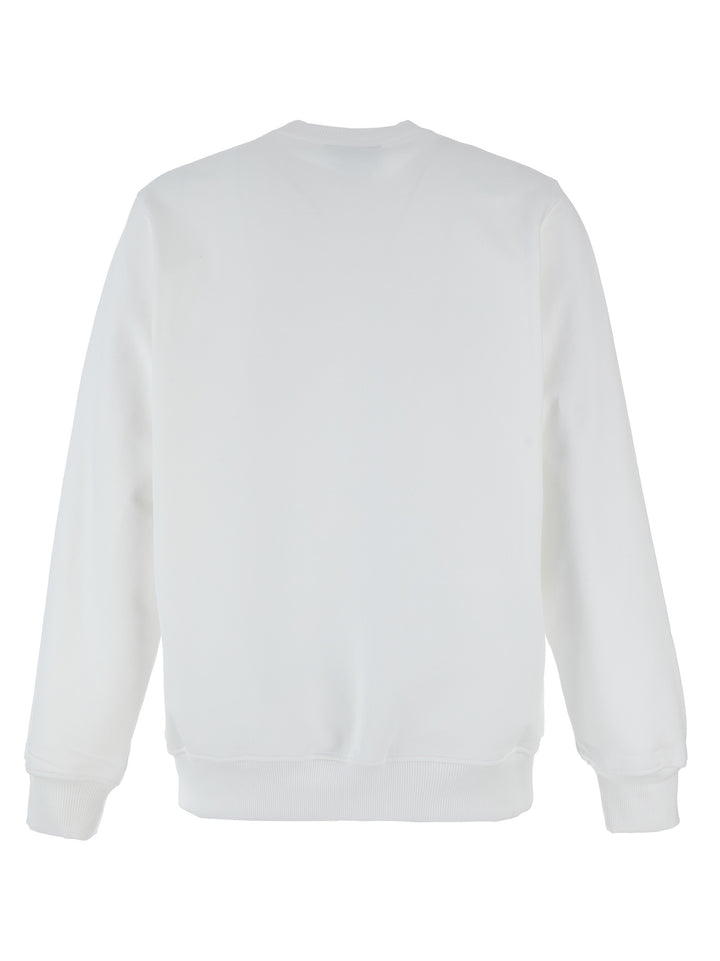 Stacked Logo Sweatshirt White