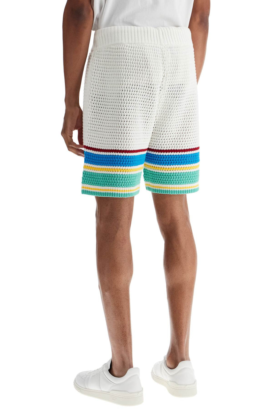 Crocheted Bermuda Shorts