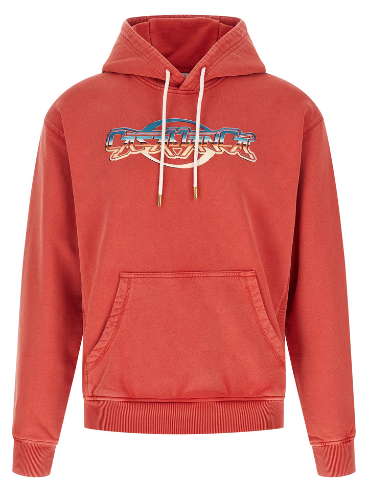 Casablanca Chrome Sweatshirt - Red | 025ff0c80cf6dbb66644eeb21cfb10d11e462ff0