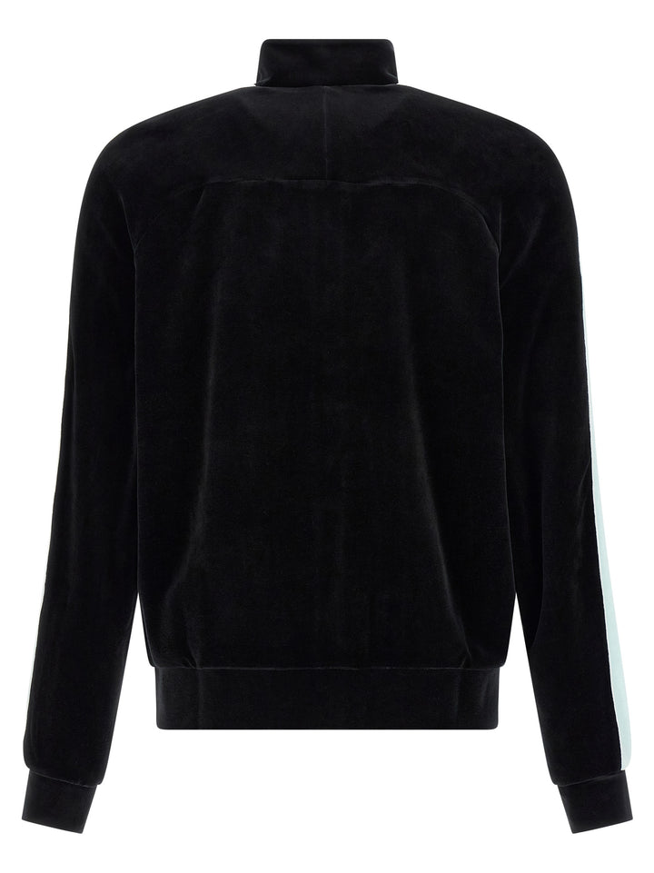 Casablanca Chenille Sweatshirt - Black | 3436f7c8aab044eb751d950222f22c1c8e1538bc