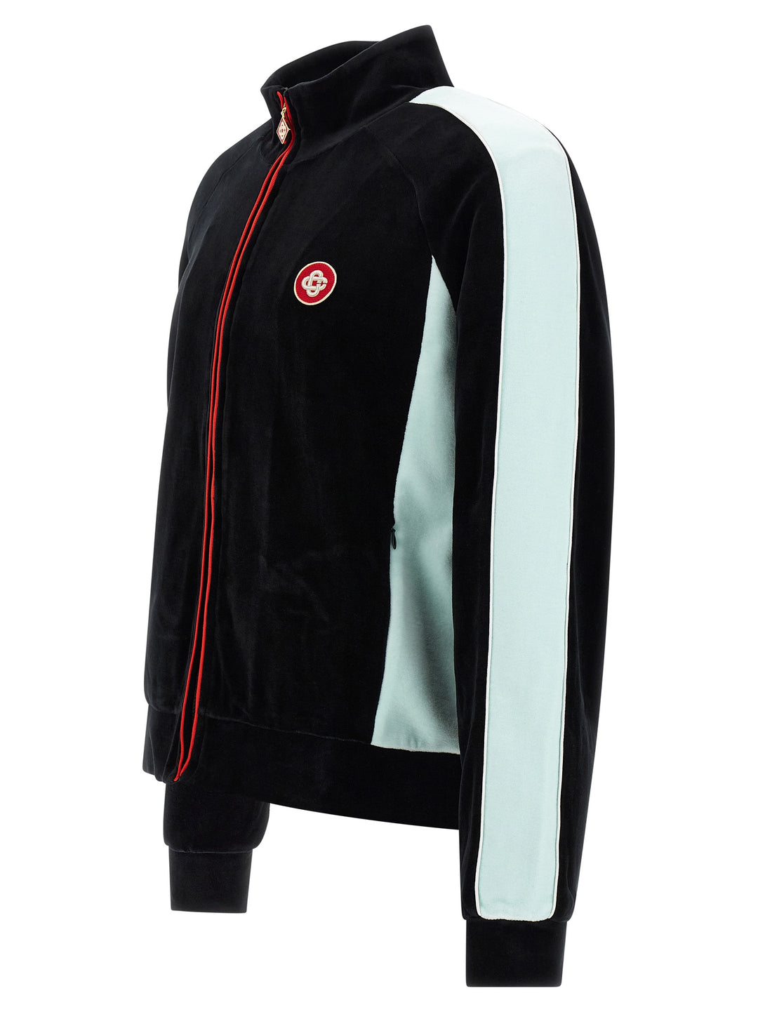 Casablanca Chenille Sweatshirt - Black | 7575a58ea4dc8d0393aedf2bb011d014eda63353