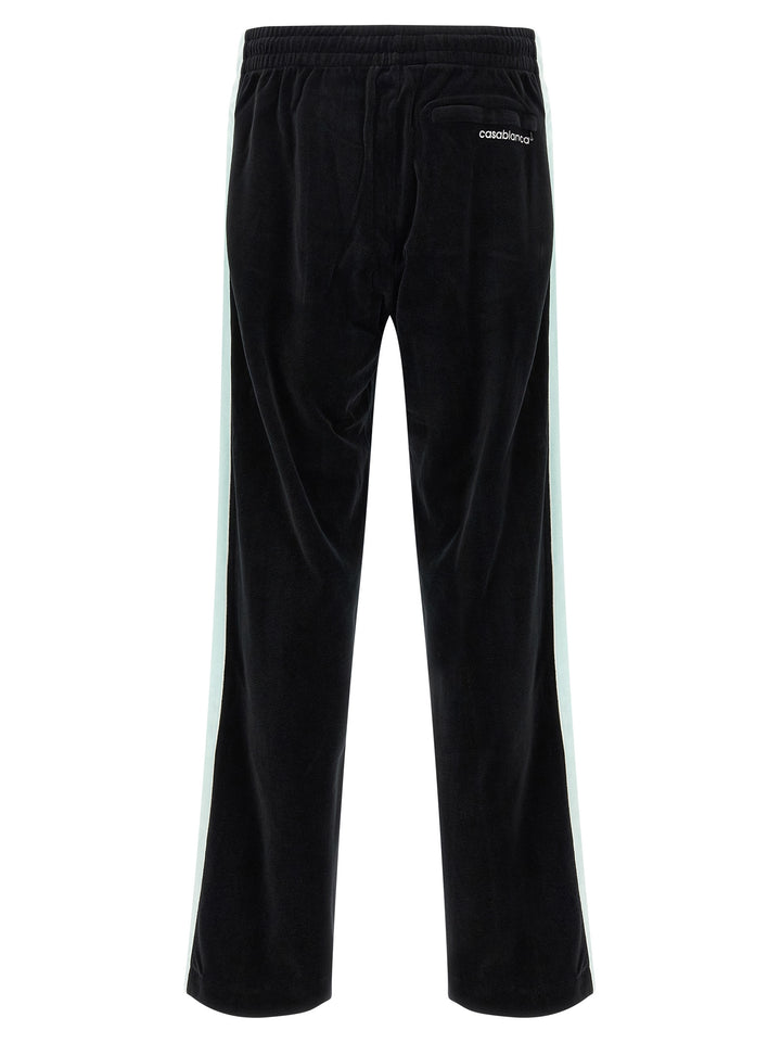 Casablanca Chenille Pants - Black | 7415a45c8944136ee097683970ce308b7ae406b2