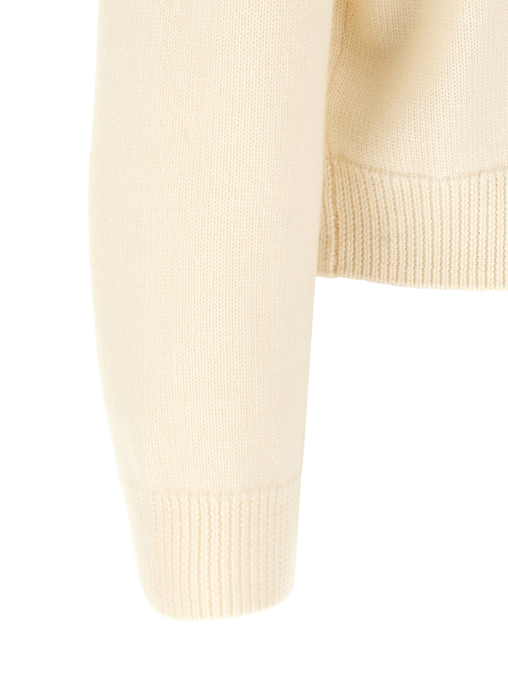 Casablanca Pyramid Abduction Sweaters and Cardigans - White | 249caacce58f6deda706400ab1ed607304fb004b