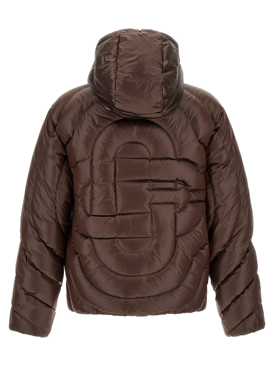 Casablanca Monogram Puffer Jackets - Brown | 479fd961a4b2c44b742d748178bb5c5aa1edab39
