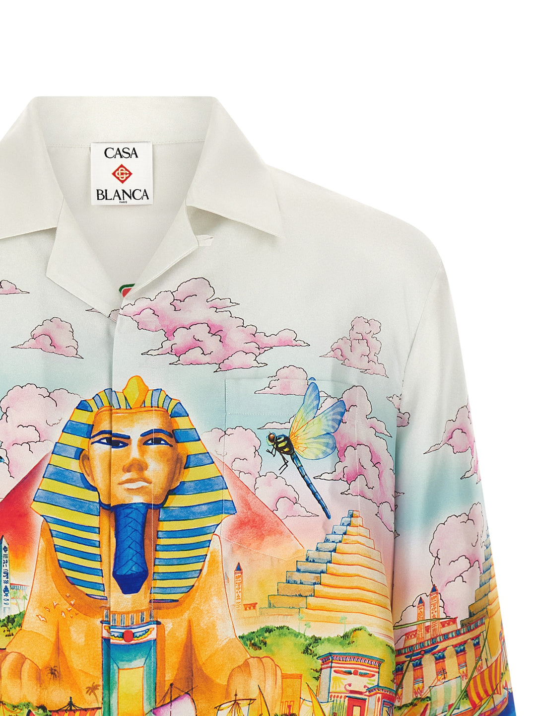 Casablanca Egypt As It Was Shirt and Blouse - Multicolor | 72ae02ba4c2782b0ecaef3602132aff0b6439094
